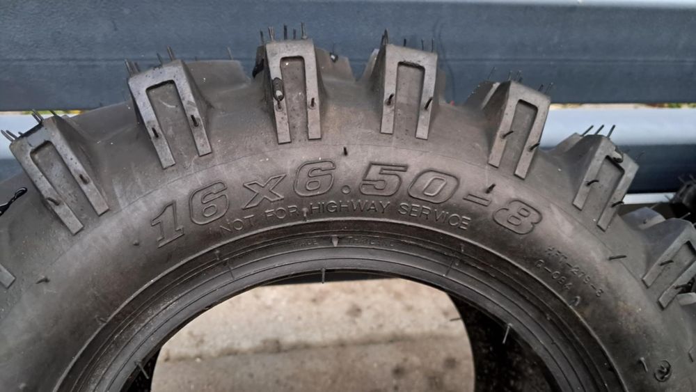 Opony DURO 16x6.50-8 – nowe, terenowe / do kosiarki / ATV / traktorka