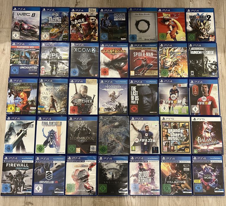 Игры playstation 4 / PS 4 / PS5 / Диски  playstation 5 игры для приста