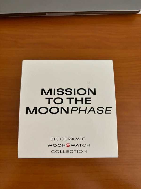 Omega Swatch Moonphase Snoopy Biały SO33W700 Online