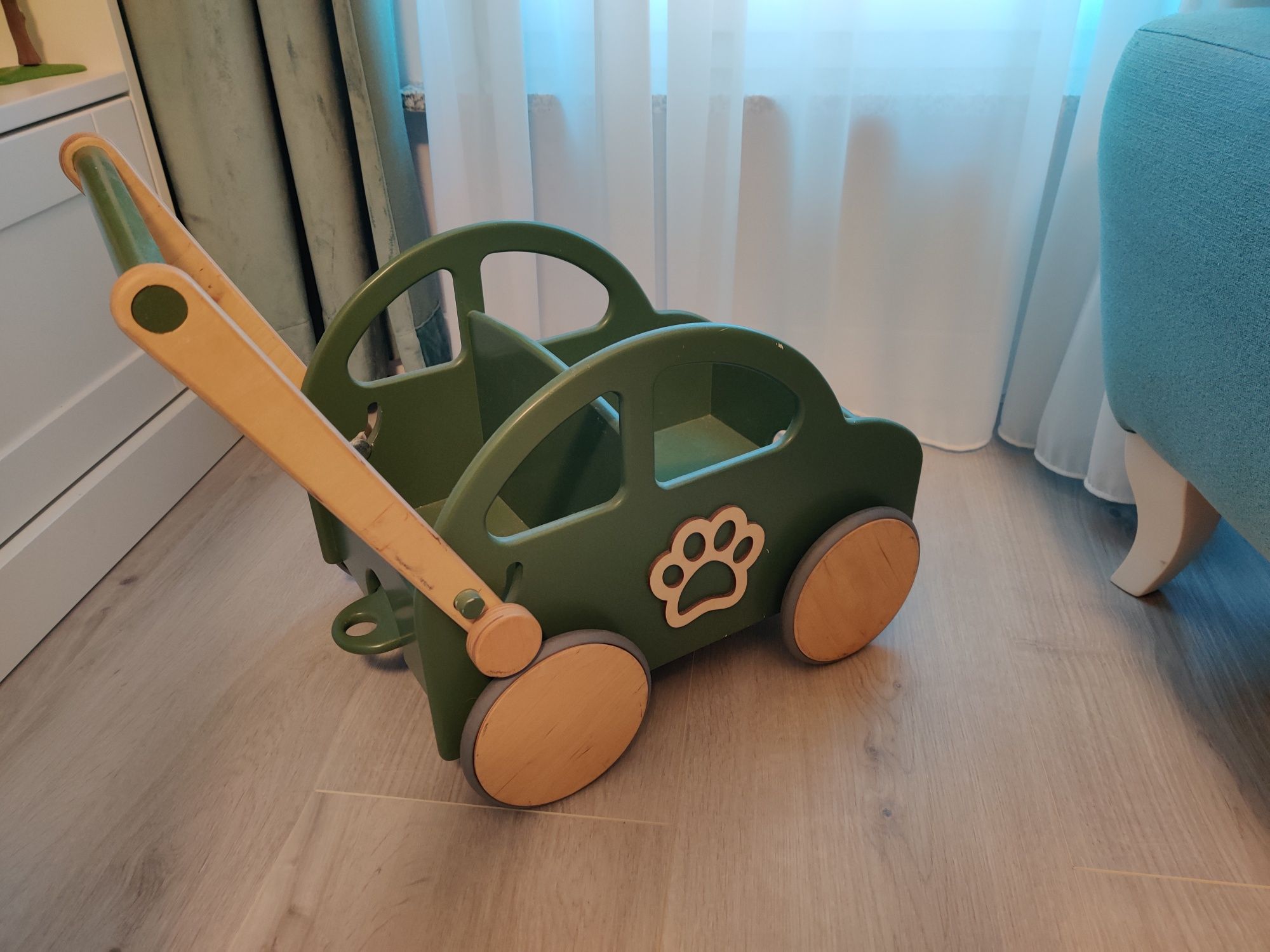 Pchacz jeździk i przyczepa dla dziecka Tuktuk
