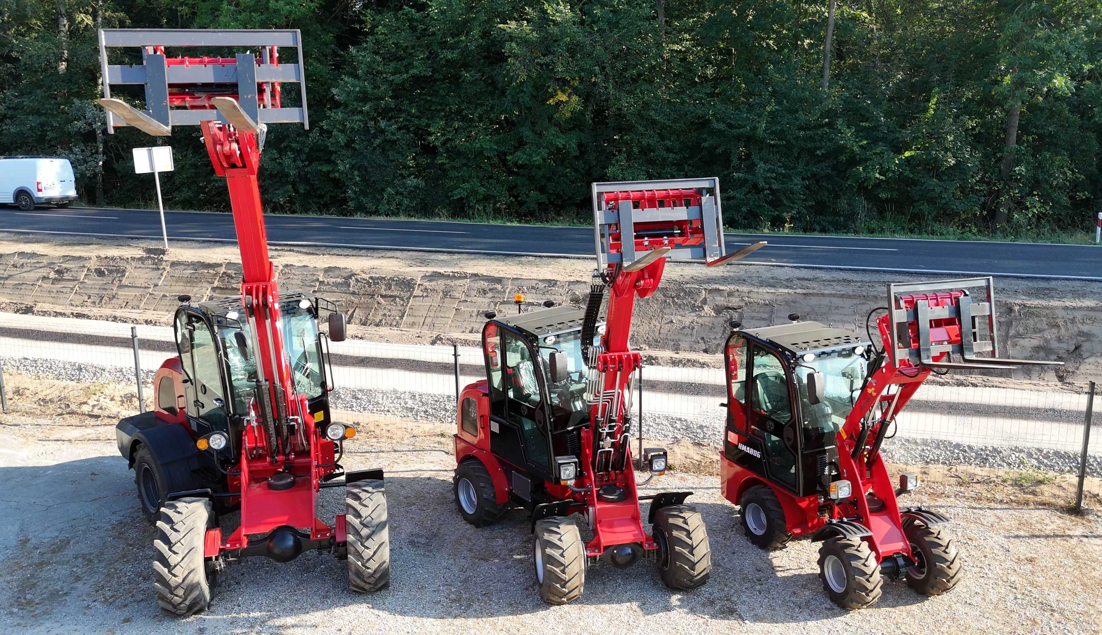 Ładowarka Przegubowa Nowa od 600 do 2500 kg !