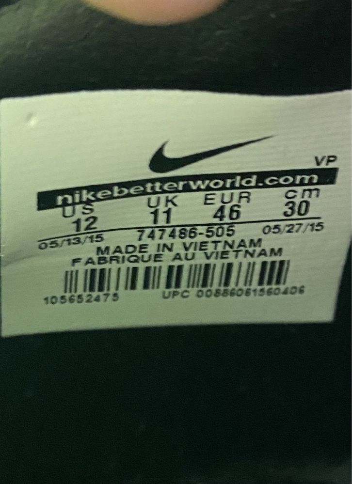 Nike hyper venomx копы сороконожки бутсы 46 размер футбольные оригинал