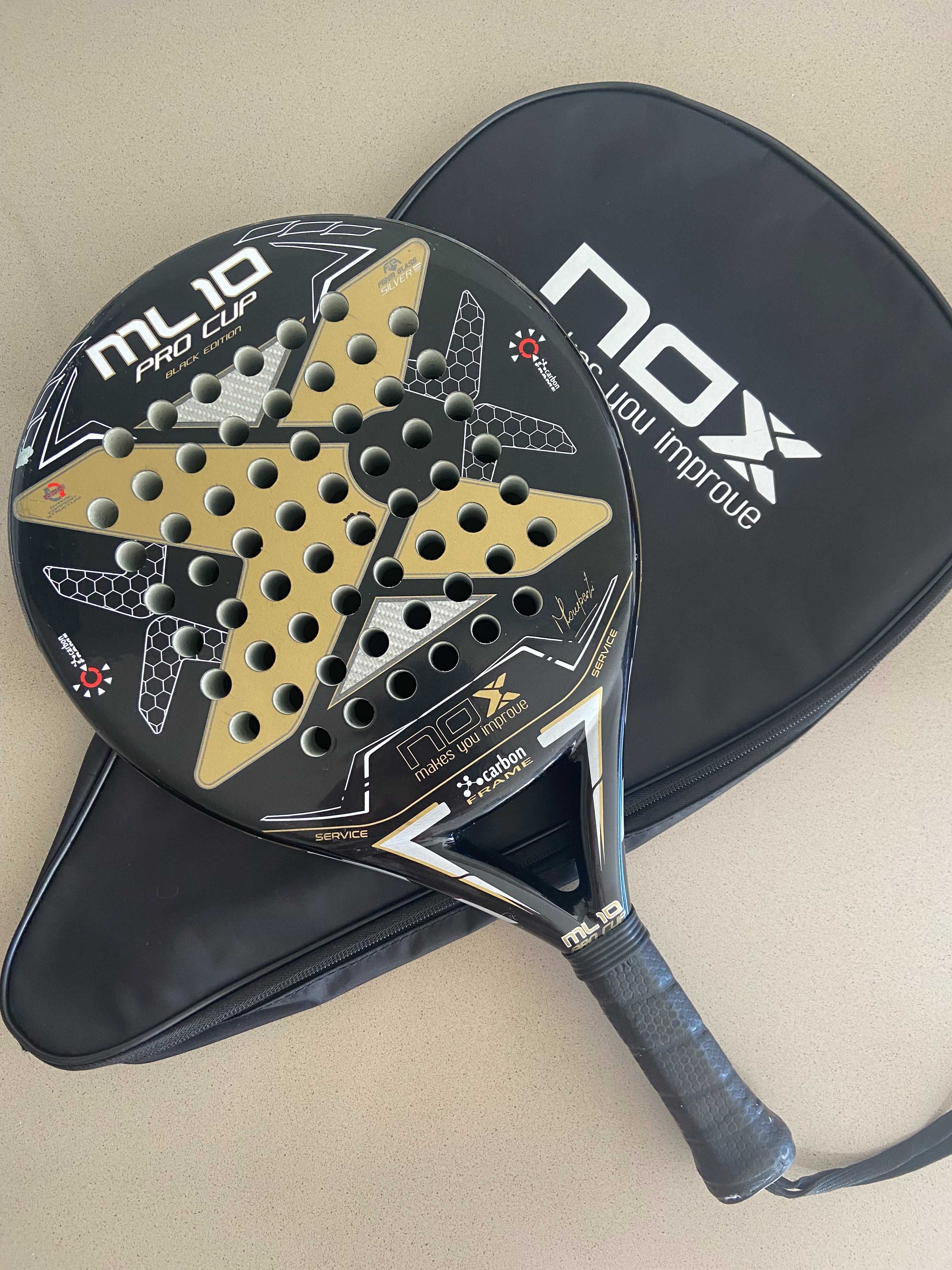 Raquete Padel Nox ML10 Pro Cup Black Edition