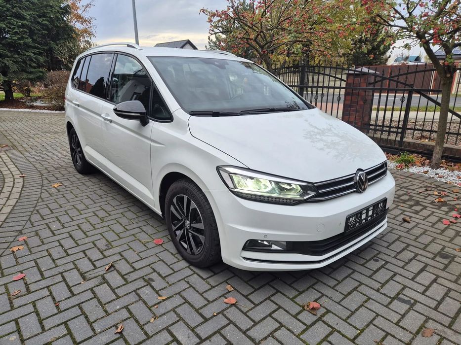 Volkswagen Touran IQ.DRIVE,Asystent,Ledy,DSG,EL Hak,Duża nawigacja,7 osobowy