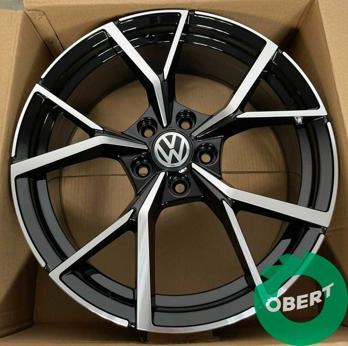 Новые диски R Line 5*112 R17 на Vw Golf Tiguan Passat Jetta Skoda