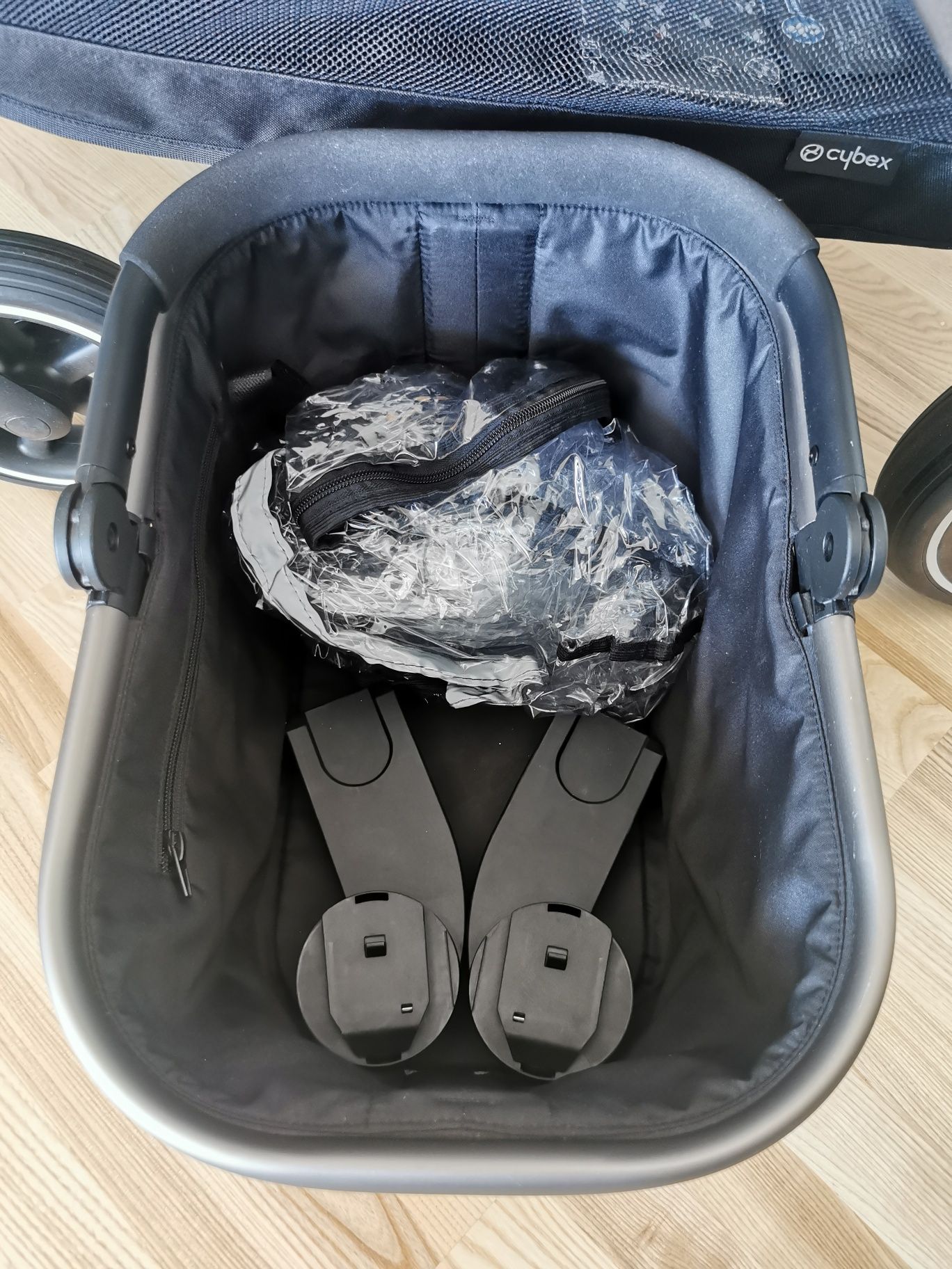 Wózek rok po roku Cybex Gazelle S gondola spacerówka kosz adaptery