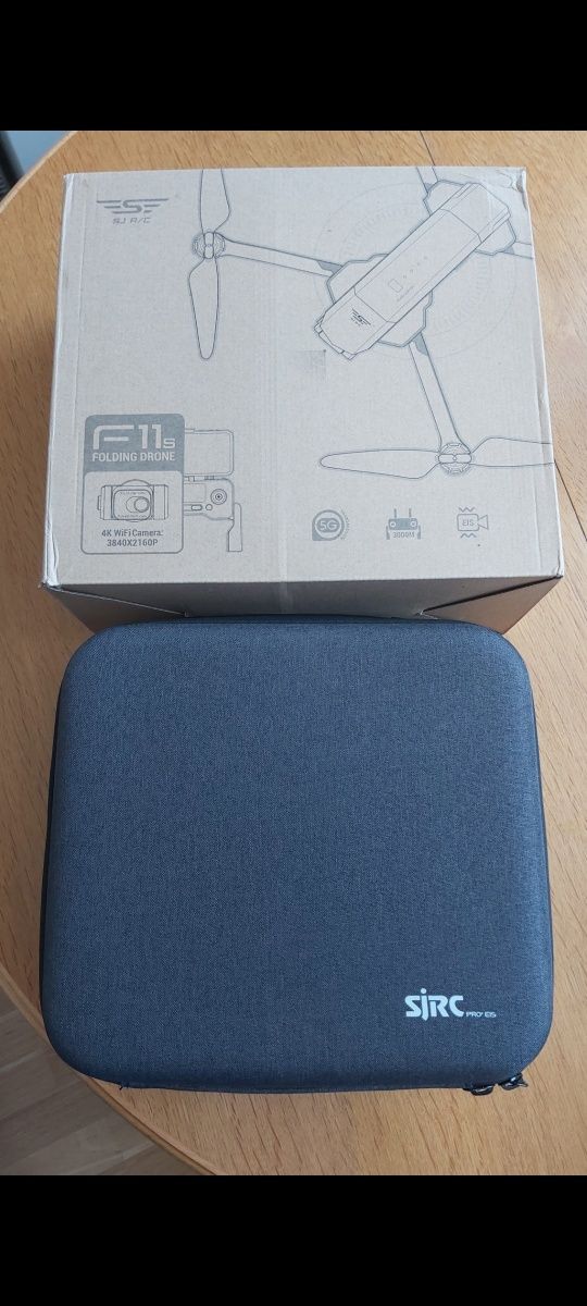 Dron SJRC F11S 4K PRO 5G WIFI FPV GPS. 2 baterie.