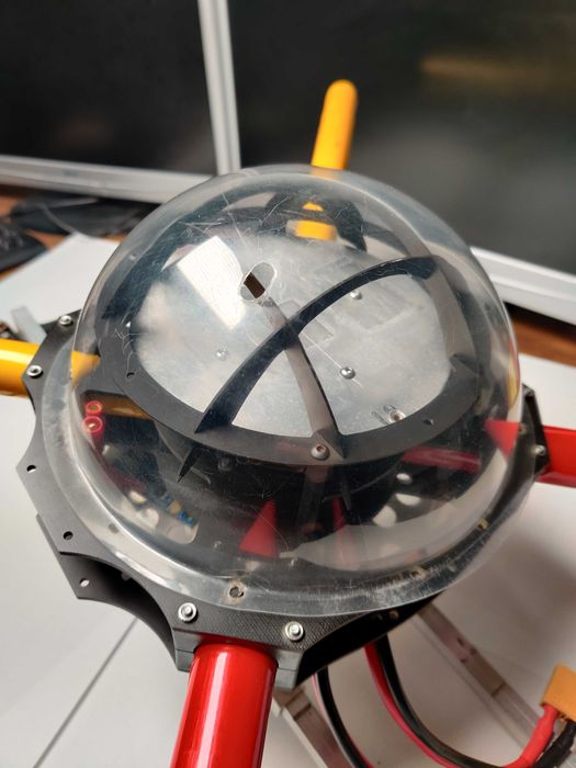 Corpo Carbono Drone - Peças Carbono