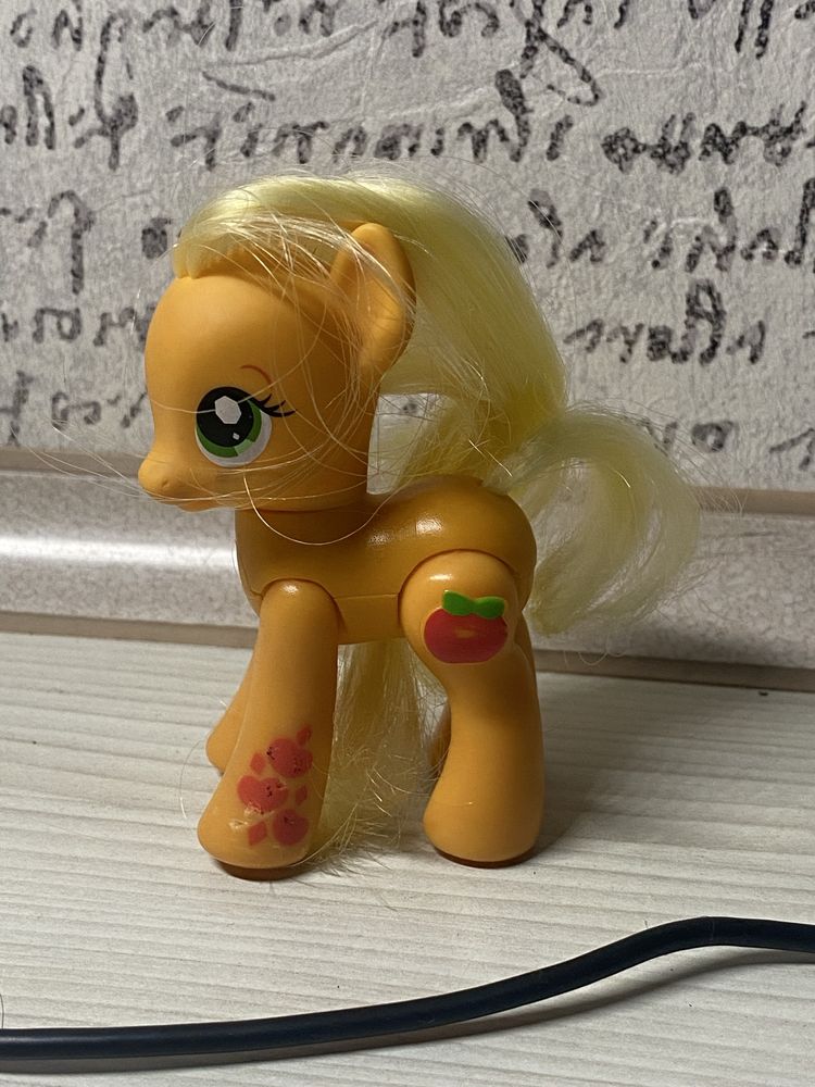My little pony, май литл пони Эпл джек Crystal Motion Push