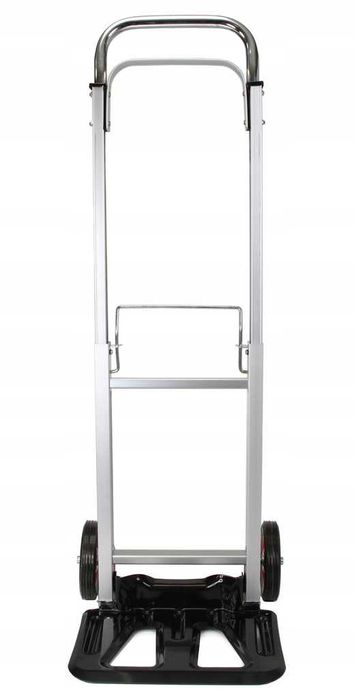 WÓZEK TRANSPORTOWY MŁYNARKA Składany Alu 90kg metalowe koła łozyskiem