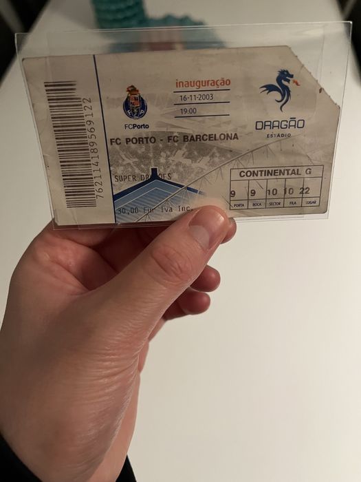 Bilhete Estreia Messi