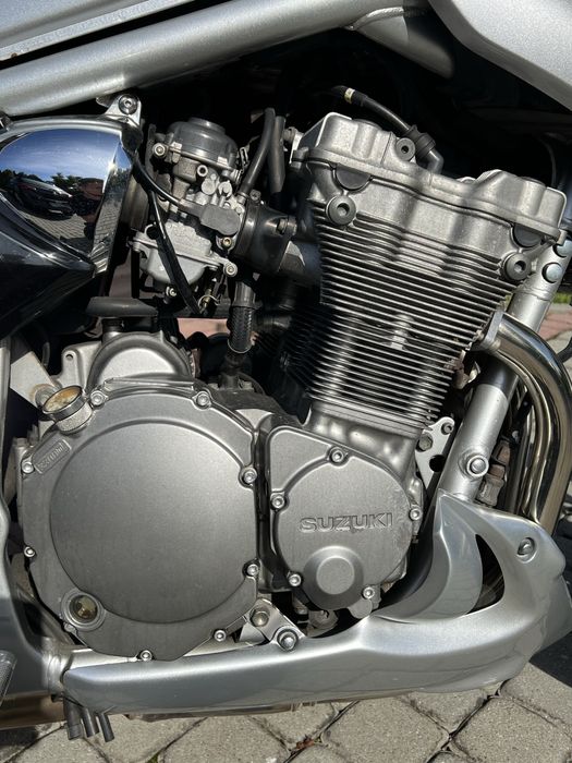 Suzuki Bandit 600S 2003r 63tys z pługiem, drugim tlumikiem i kufrem