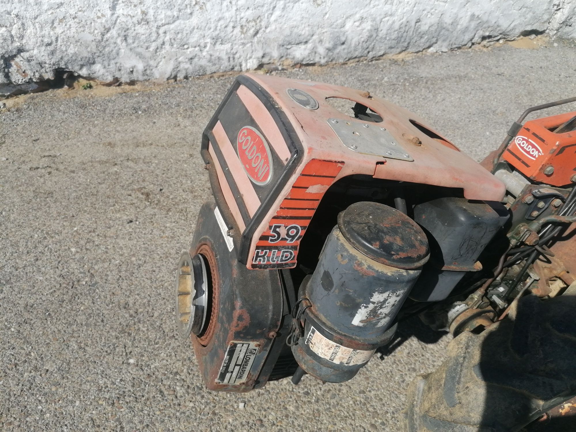 Motocultivador goldoni jolly 59 KLD 10 cvs diesel