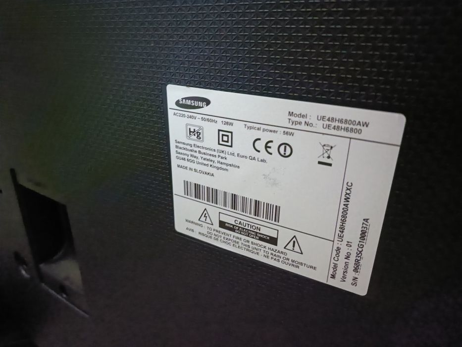 TV Samsung 43'' usada