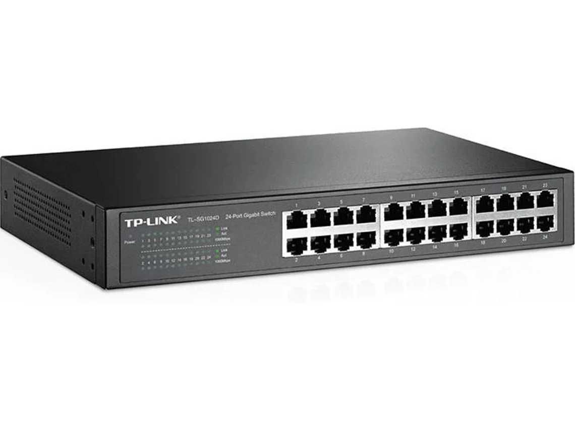 Switch de 24 portas 1 Gigabit -  TP-LINK TL-SG1024D