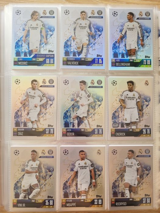 Lote de Cartas Match Attax 24/25