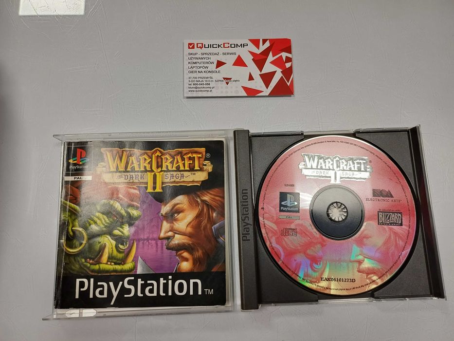 Gra Warcraft II 2 PSX PlayStation 1 Unikat / PAL / Bardzo dobry stan!