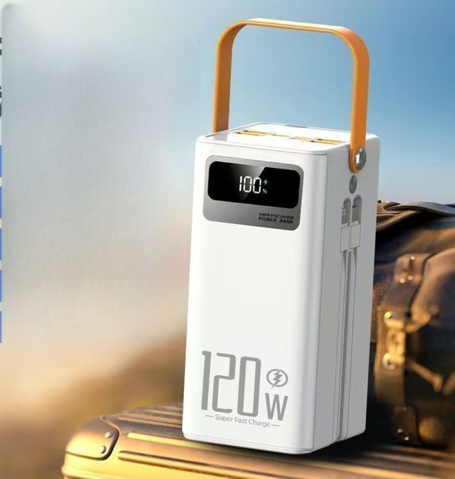 Портативний зовнішній акумулятор Power Bank 60000mAh 120W