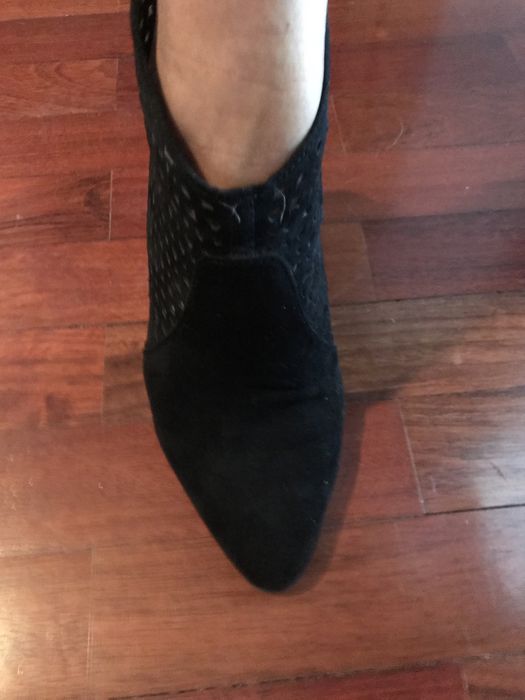 Botins pretos marca Zara