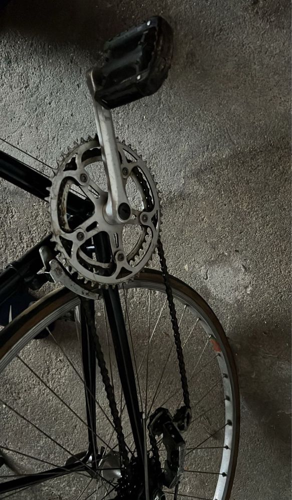 Bicicleta de corrida antiga