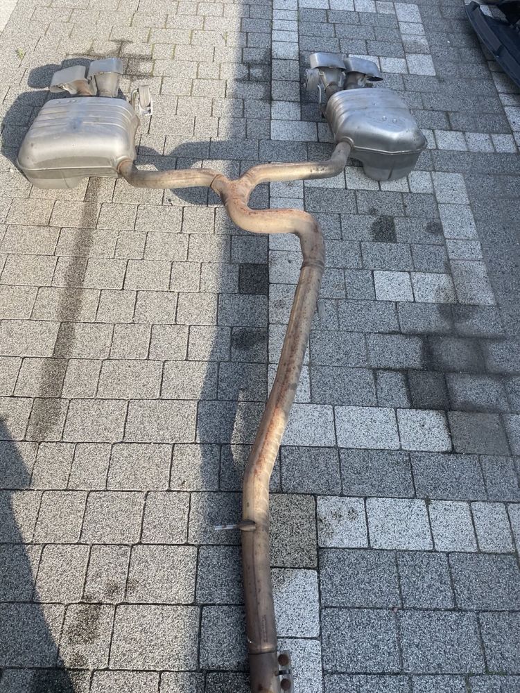 Tlumik koncowy aktywny wydech rura vw arteon R 2.0 tsi