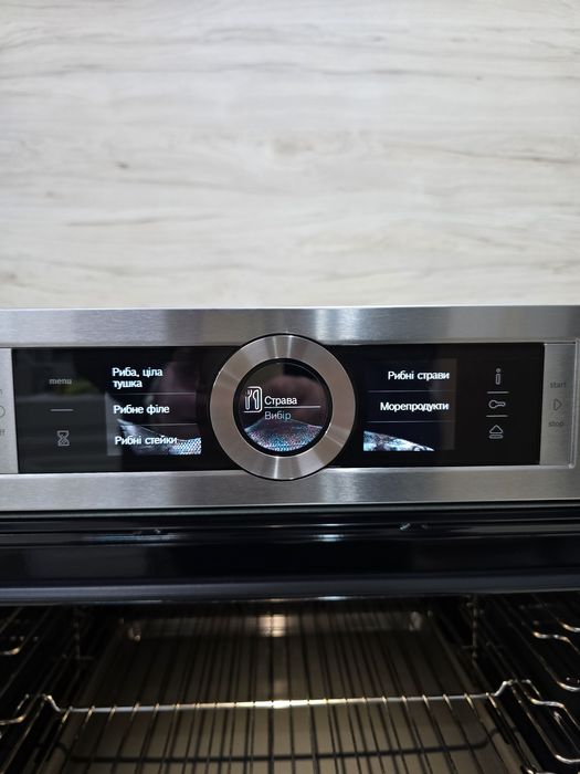 Духовка + Пароварка Bosch 8 series 2в1  60/60 Хороший стан