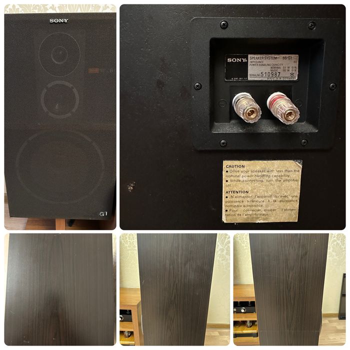 Sony ssg1 Акустична система sony колонки вінтаж ламповий підсилювач
