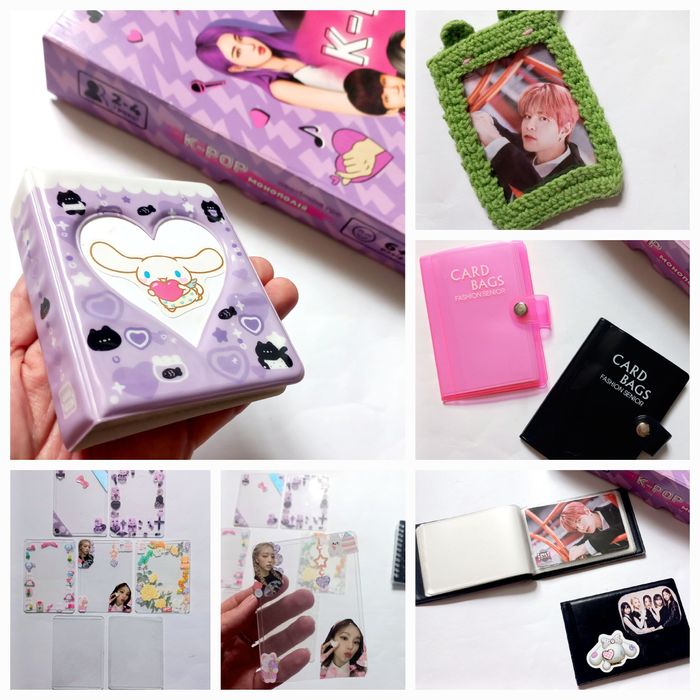 Сторінки до біндеру А5 протектори  k-pop прозорі картхолдер біндер