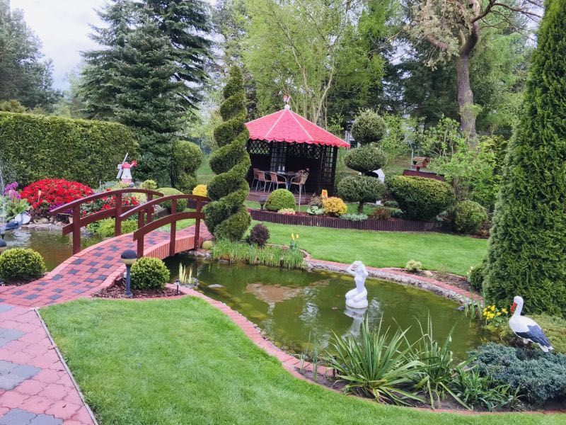Domek nad jeziorem na Kaszubach w Kamieniu z balią jacuzzi od września