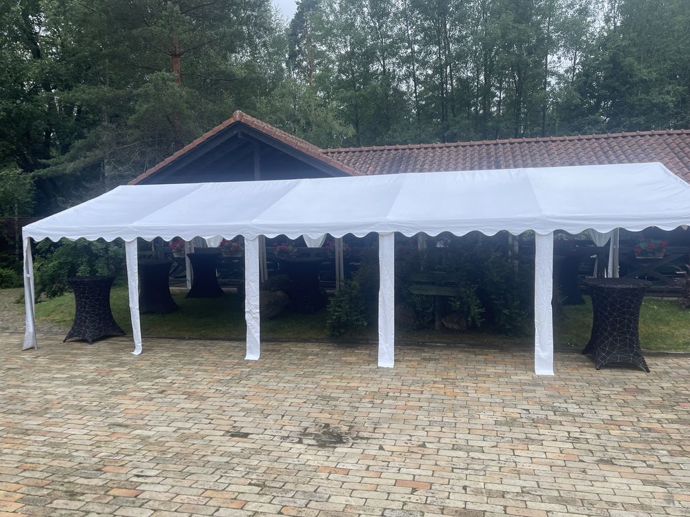 Wynajmę namiot 3x6 4x8 5x10 6x12 krzesła ławki stoły koktajlowe grill