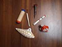 Instrumentos antigos tradicionais  (apenas disponível o reco-reco)