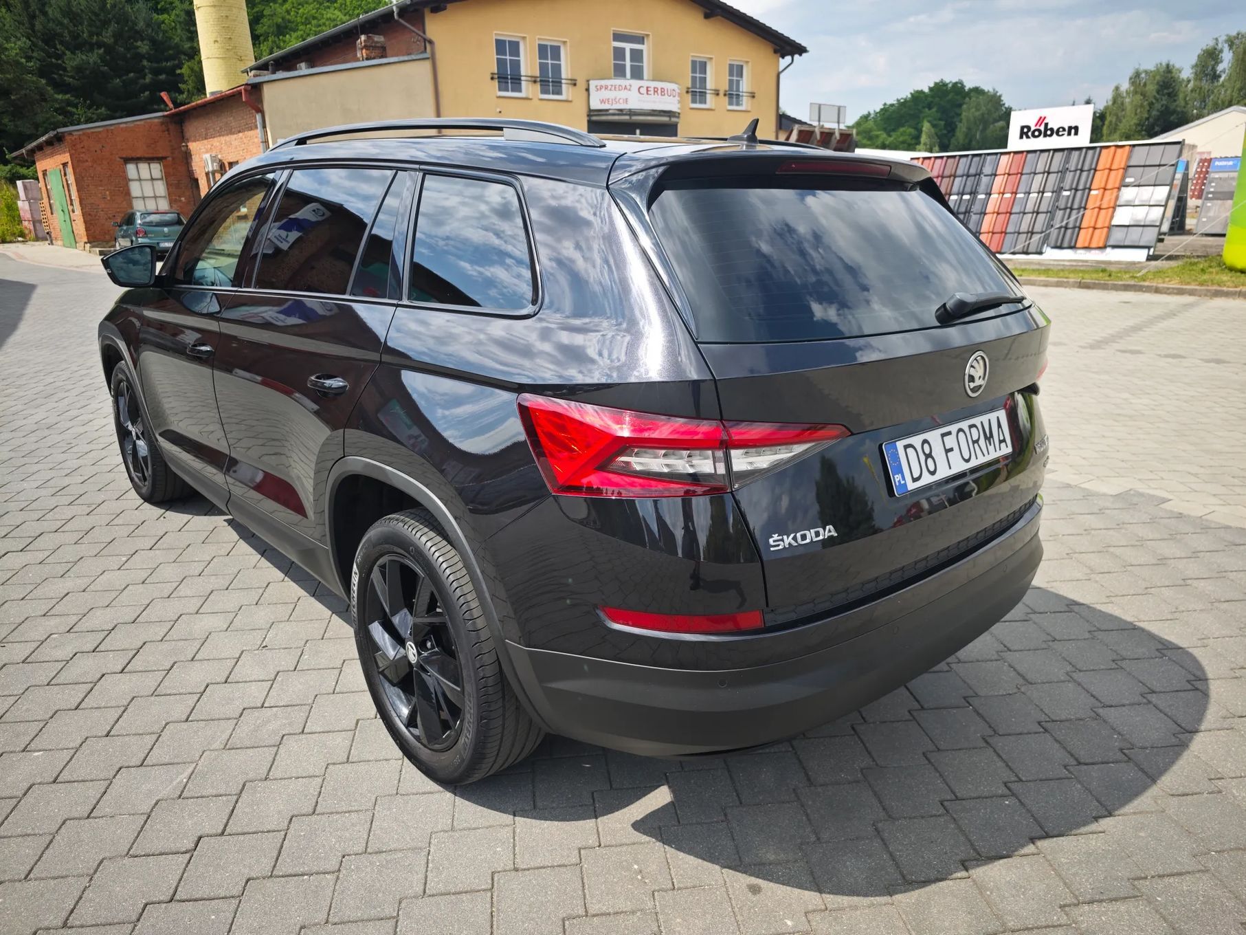 Skoda Kodiaq Dechroming, webasto, klima 4 stref, panorama, faktura VAT, LED