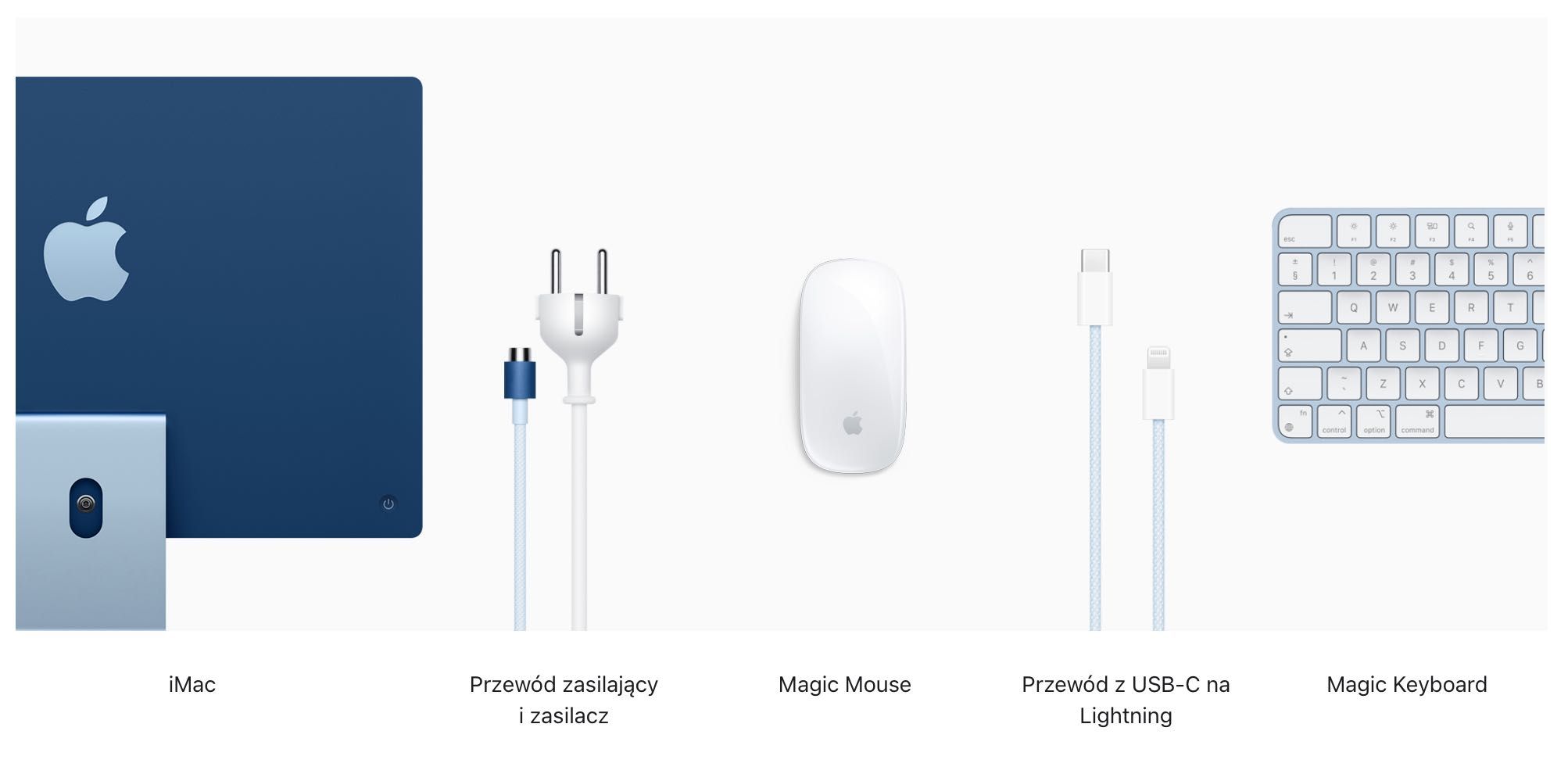 Apple iMac M1 256GB + opcjonalnie Gładzik Magic Trackpad