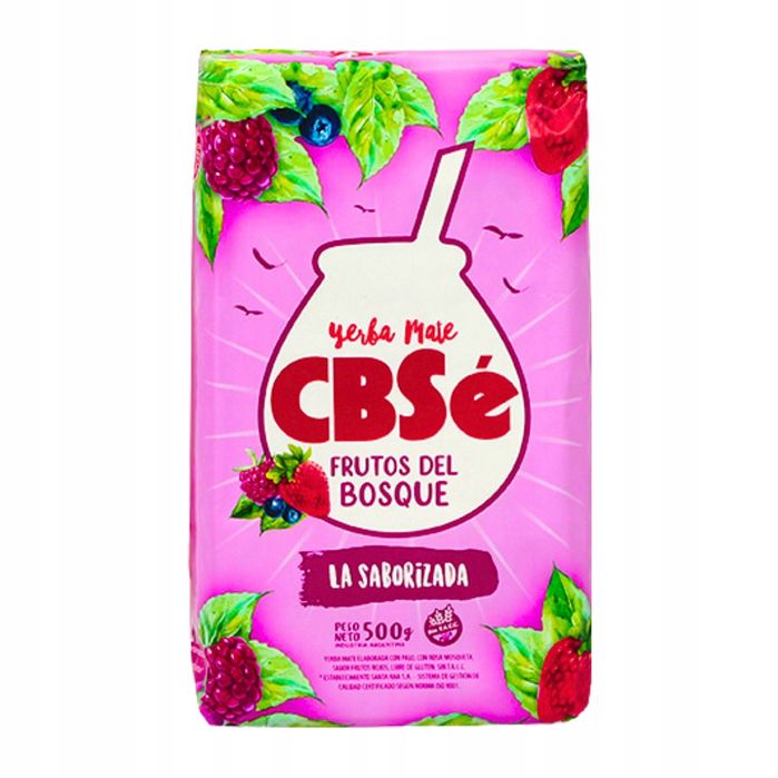 Yerba Mate CBSe Frutos del Bosque 500g 0,5kg (Owoce Leśne)