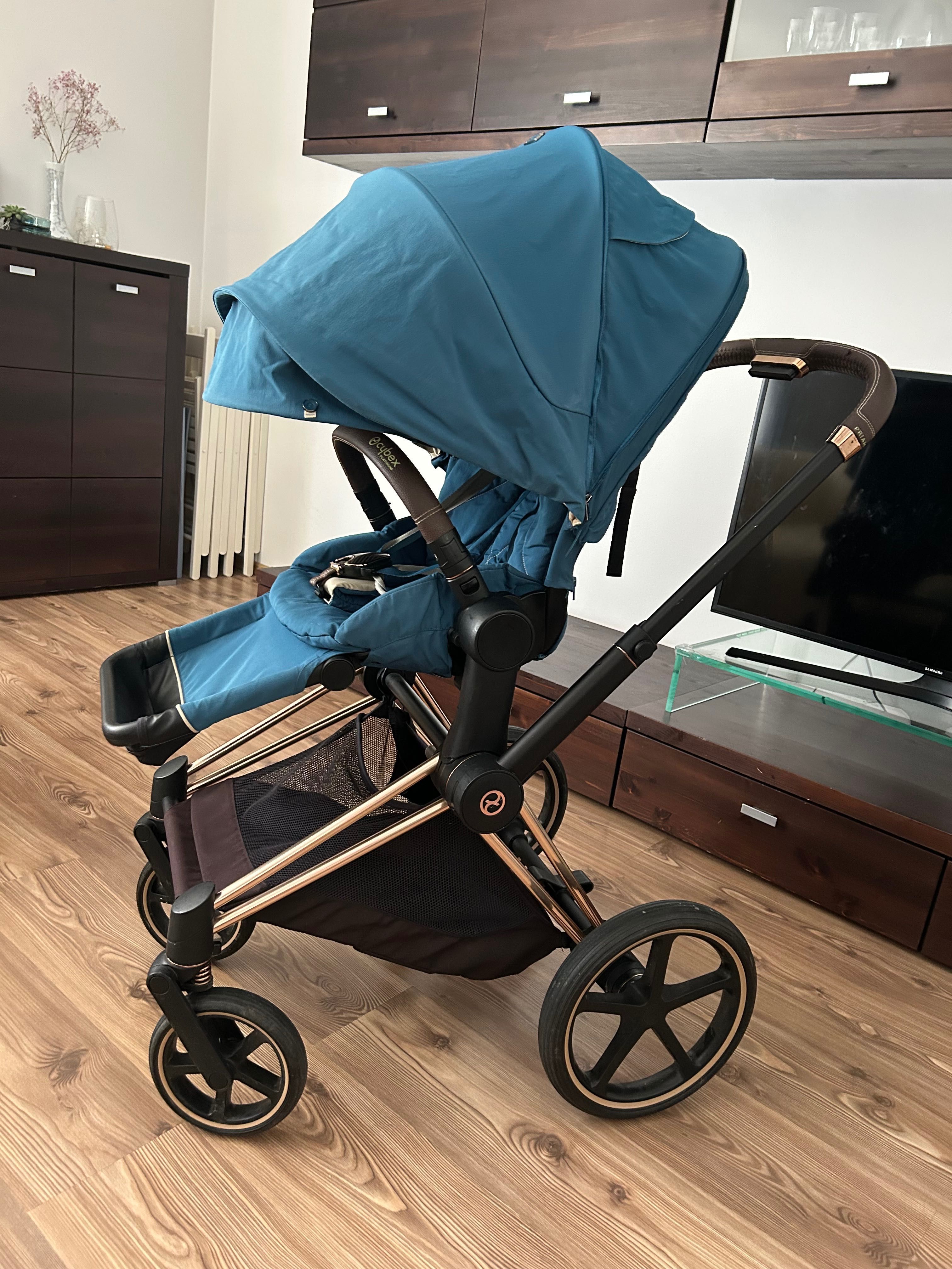 Cybex Priam 2 w 1 Mountain blue