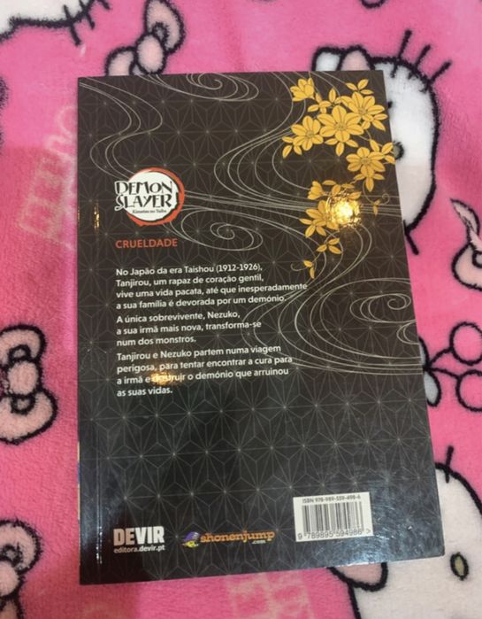 Livros Demon Slayer Vol 1 e 2