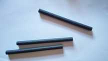 ca. 8000x Palhinhas de papel, Ø 10 mm · 14 cm preto