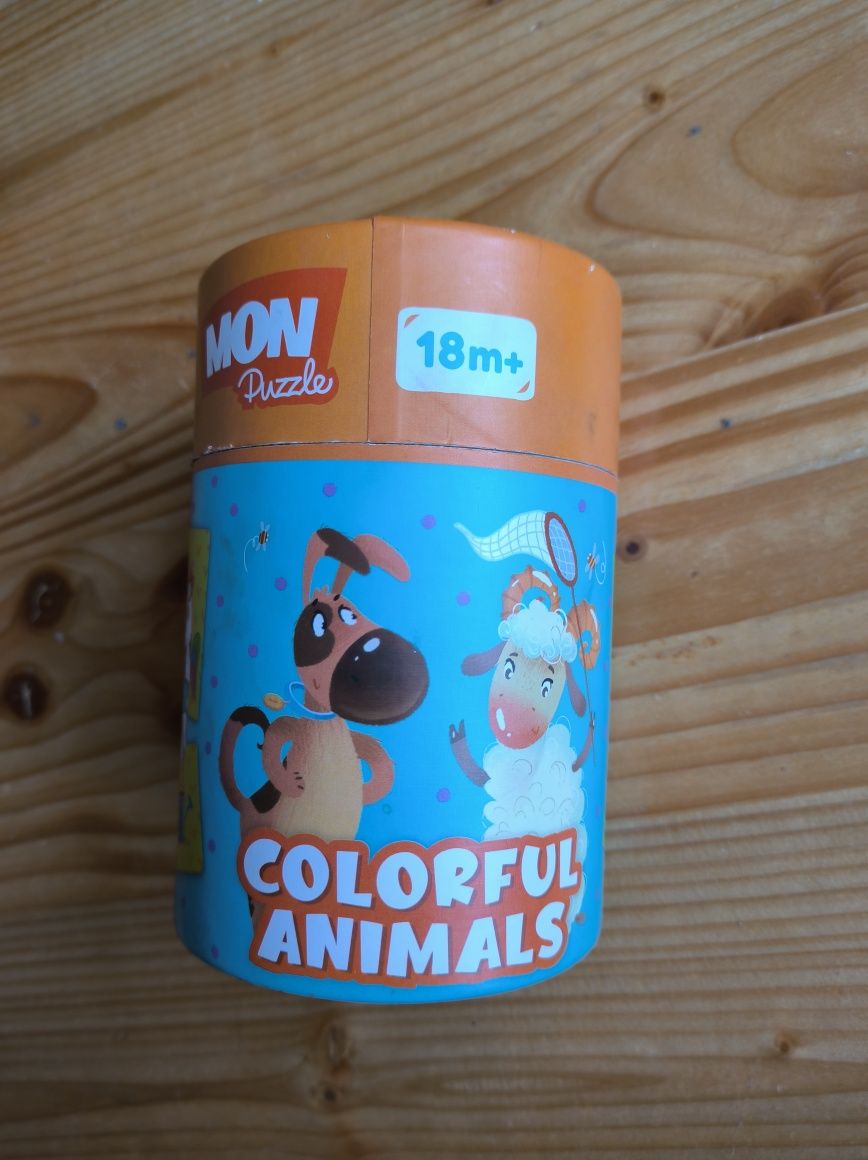 Гра пазл Dodo mon puzzle кольорові тварини