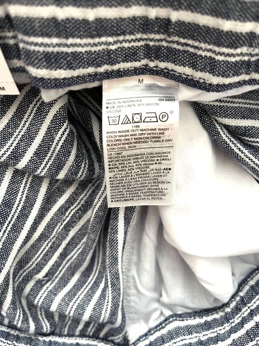 Нові літні з льону прямого крою штани від Old Navy. Розмір M.