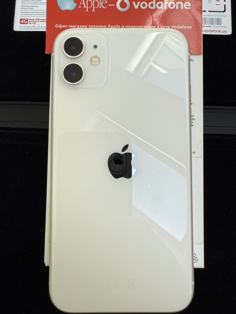iPhone 11 64GB White Neverlock.Акб100%.ІДЕАЛ.