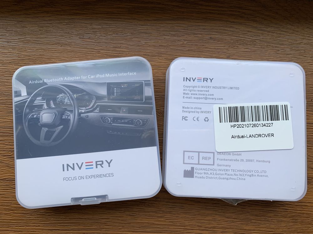 Bluetooth Invery A2DP для Range Rover HSE/ Land Rover LR4
