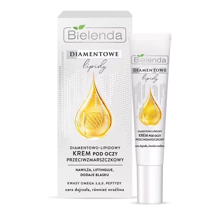 Bielenda  diamentowo-lipidowy krem pod oczy przeciwzmarszczkowy 15ml