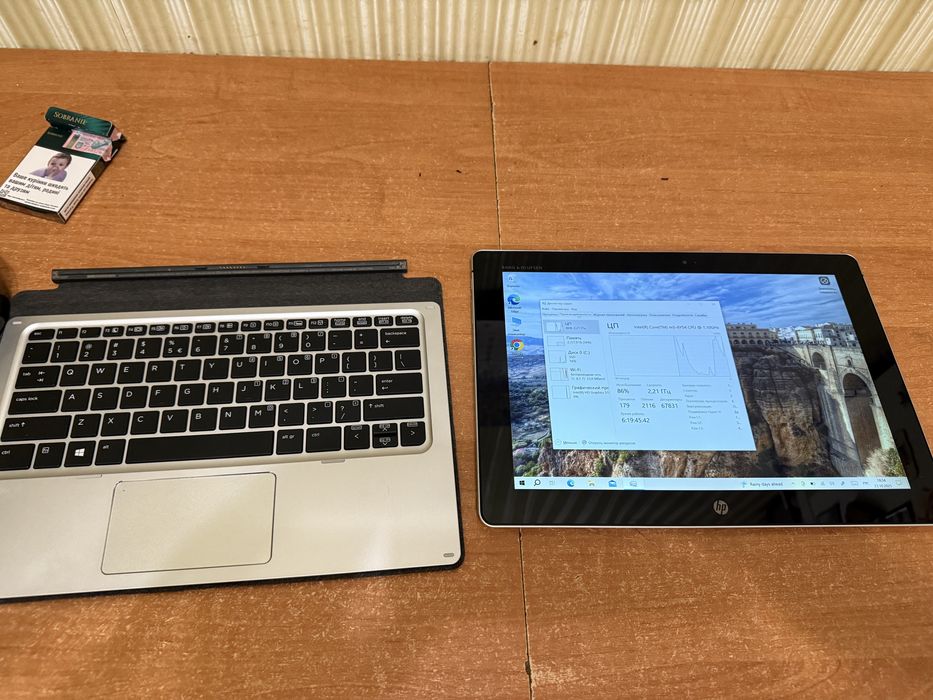 Ноутбук hp elite x2 fullhs ips