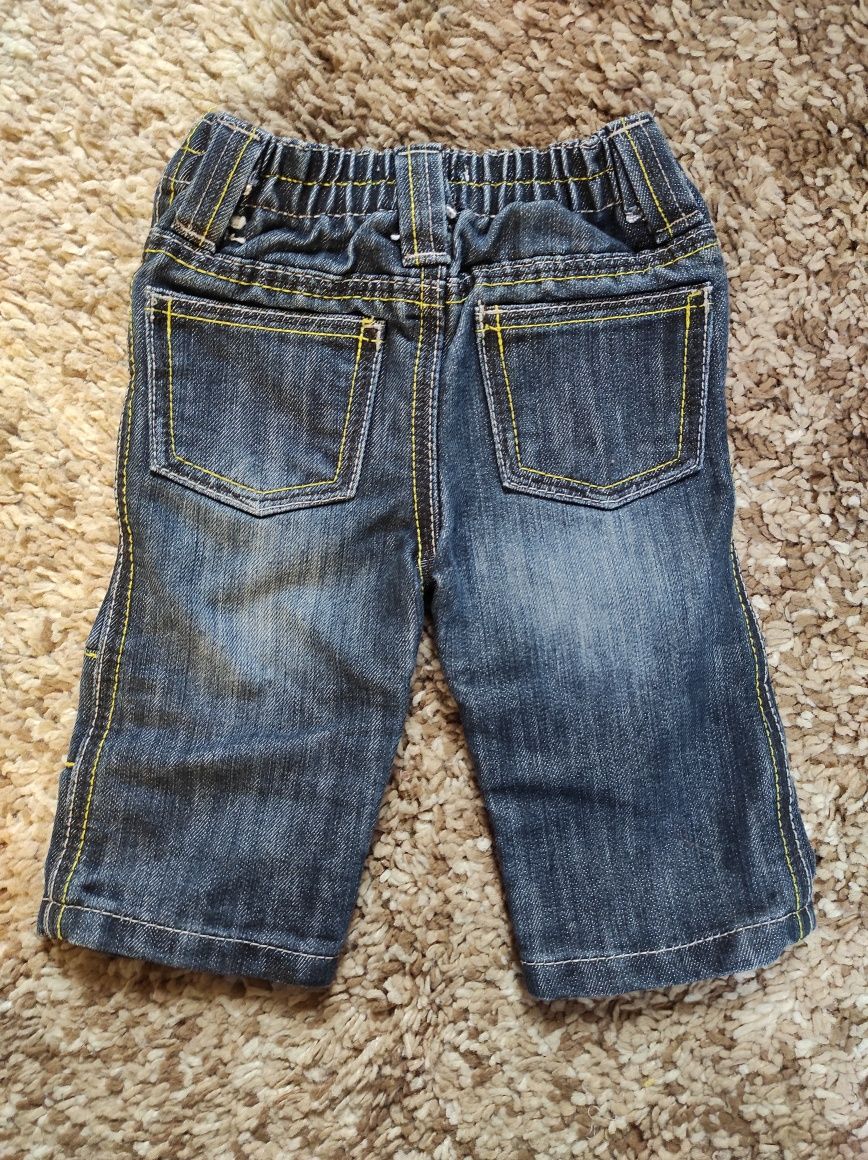 Spodnie dżinsy jeansy niemowlęce Early Data 62