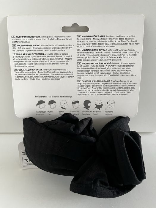 Wielofunkcyjna opaska/ kominiarka/ buff