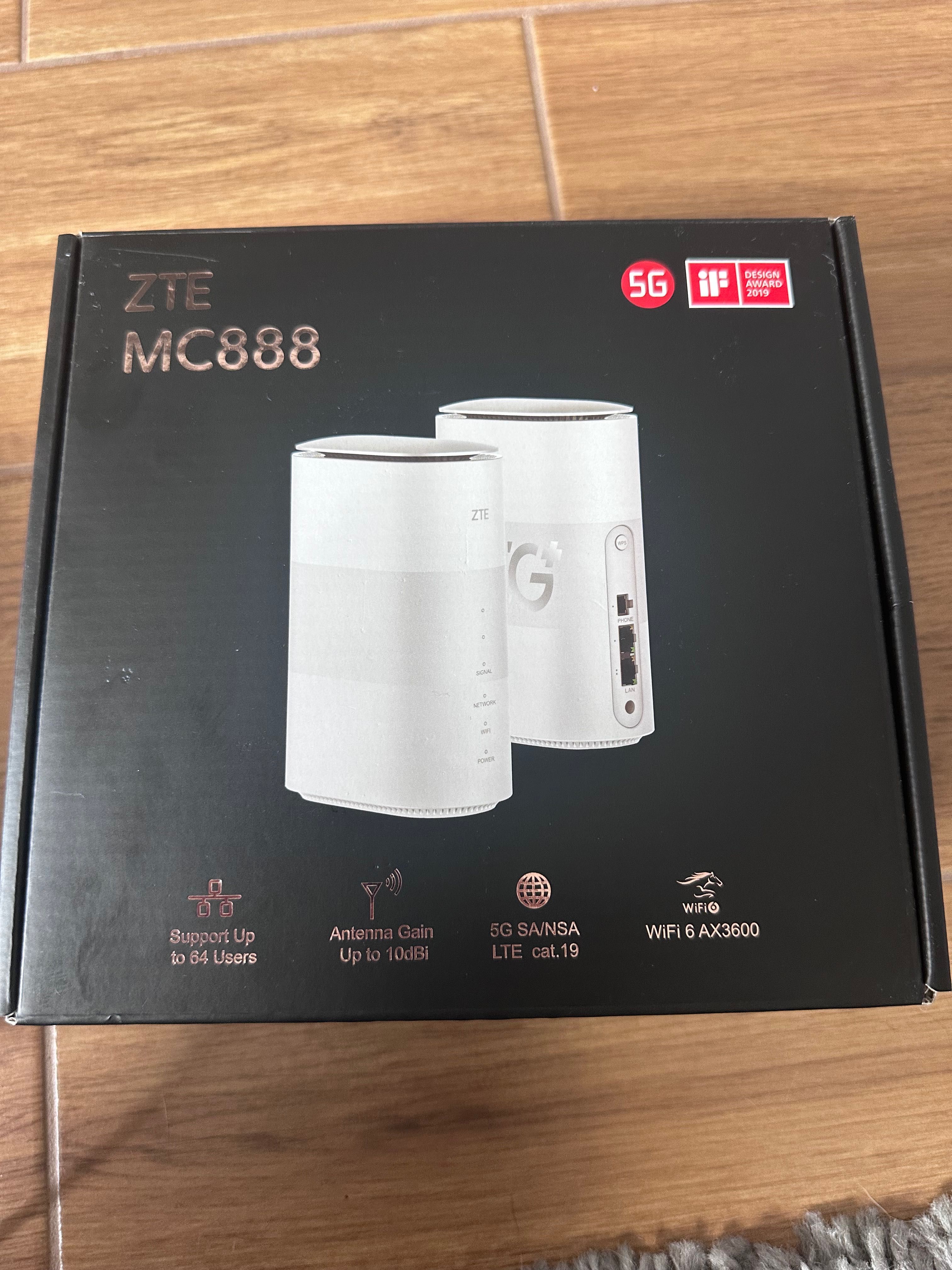 Router 5G ZTE MC888 – Jak Nowy, Idealny do Domu i Biura!