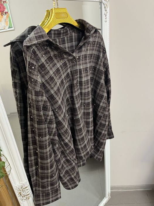 Рубашки в стилі chrome hearts balenciaga