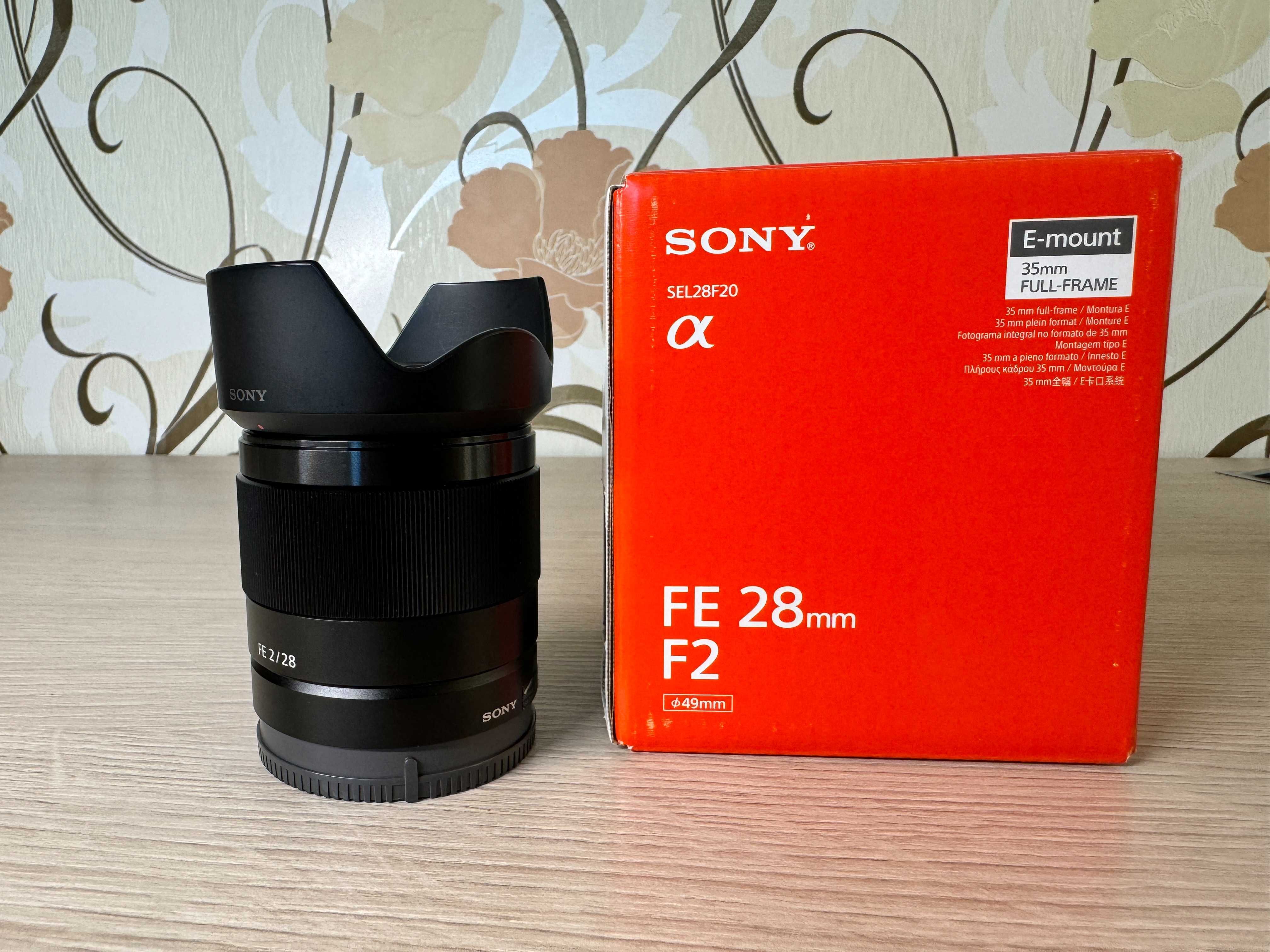Obiektyw Sony FE 28 mm f/2.0 SEL28F20 Super Stan Świetny obiektyw