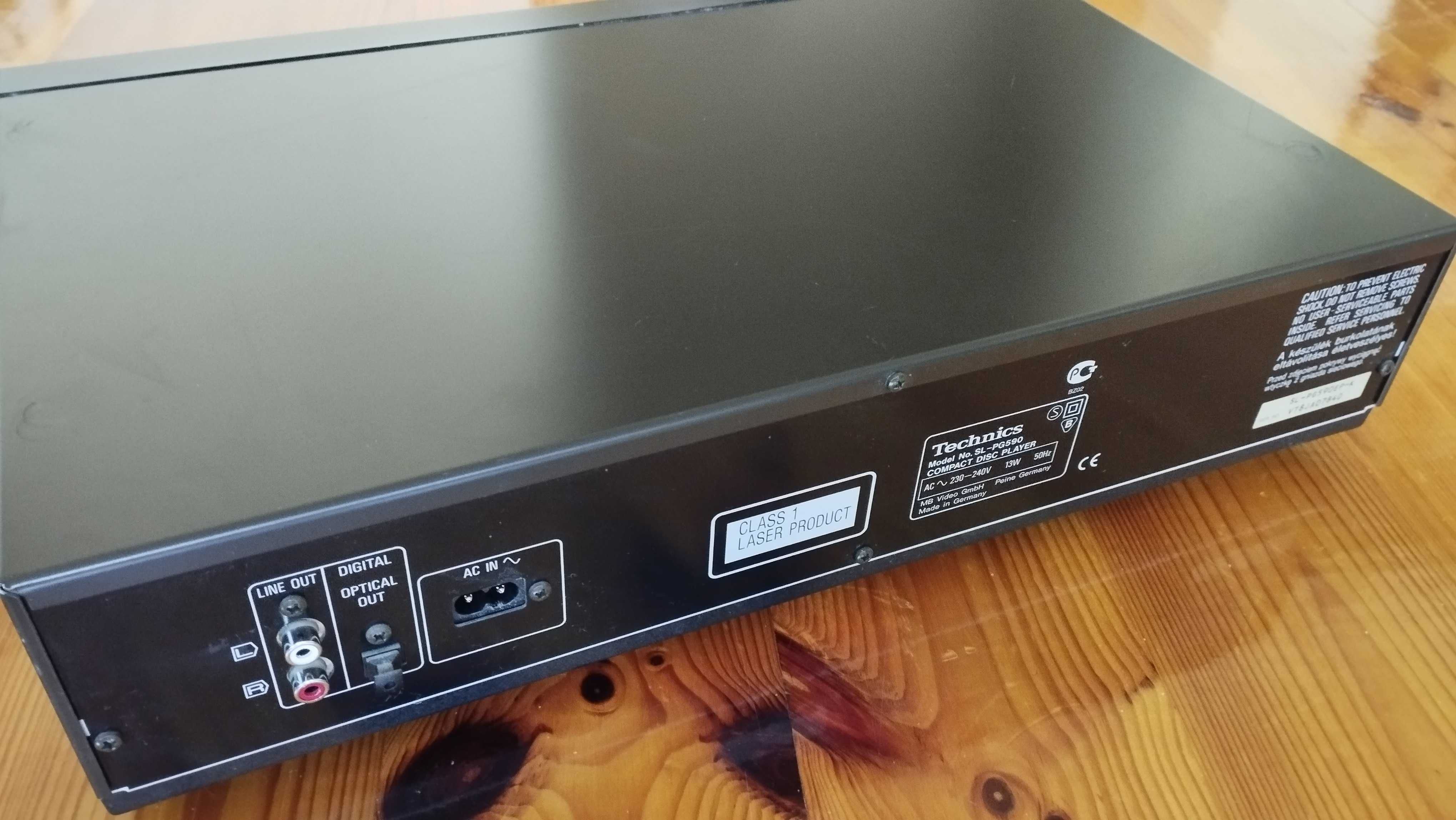 Odtwarzacz CD Technics - COMPACT DISC PLAYER SL-PG590