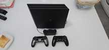 Playstation 4 Pro 1T + PSVR + 2 comandos e carregador Sony para 2